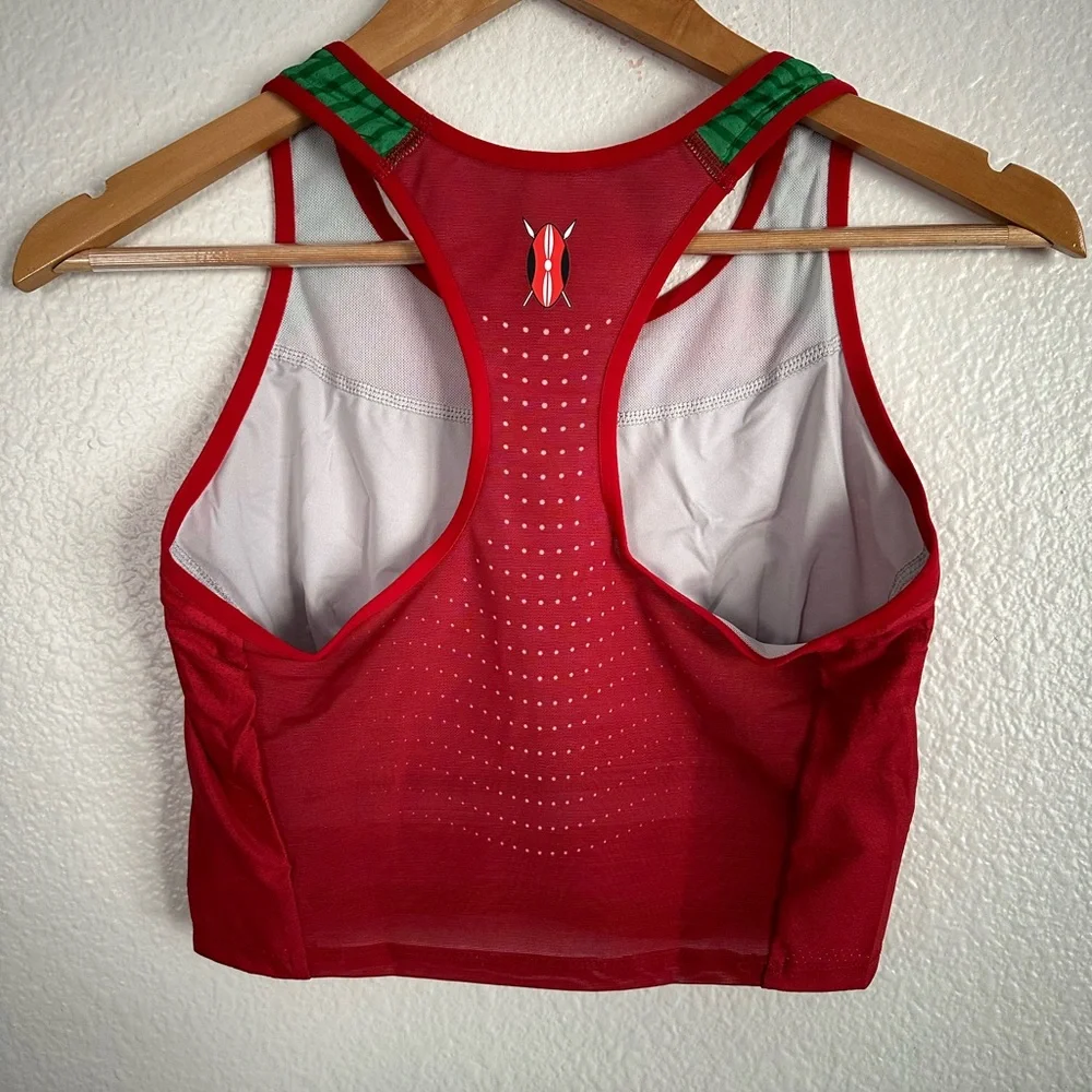 Nike Pro Elite Kenya Running Racing Track Top Singlet Olympics Women Size Medium